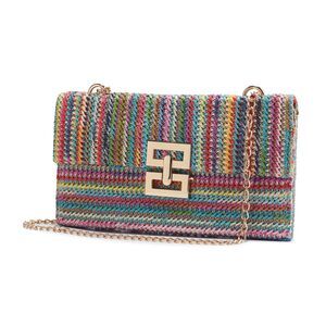 8189 Straw Clutch Purses Summer Bags Beach Purse Bag Boho Shoulder Bag
